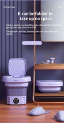 Portable Foldable Mini Washing Machine