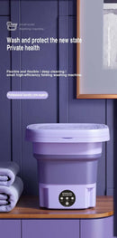 Portable Foldable Mini Washing Machine