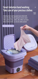 Portable Foldable Mini Washing Machine