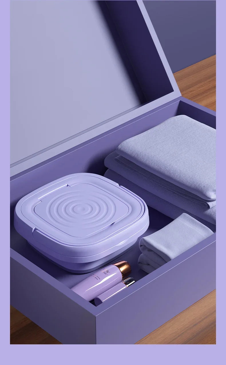 Portable Foldable Mini Washing Machine