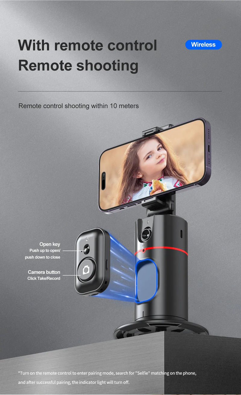 Portable Handheld Gimbal with Auto Tracking