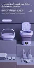 Portable Foldable Mini Washing Machine